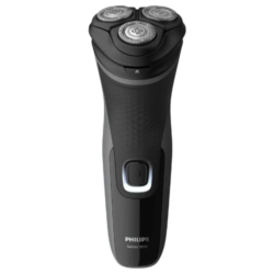 Philips S1231/41 Series 1000 Shaver - PowerCut Blade System - Integrated Trimmer - 4-Way Swivel Head