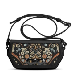 شنطة كروس للنساء من كانفا ايجيبت، اسود كلاسيكي