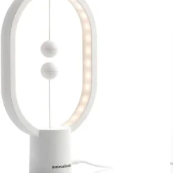 انوفاجودز | مصباح توازن مغناطيسي من ماجيلوم | ابيض