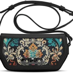 شنطة كروس للنساء من كانفا ايجيبت، اسود عتيق